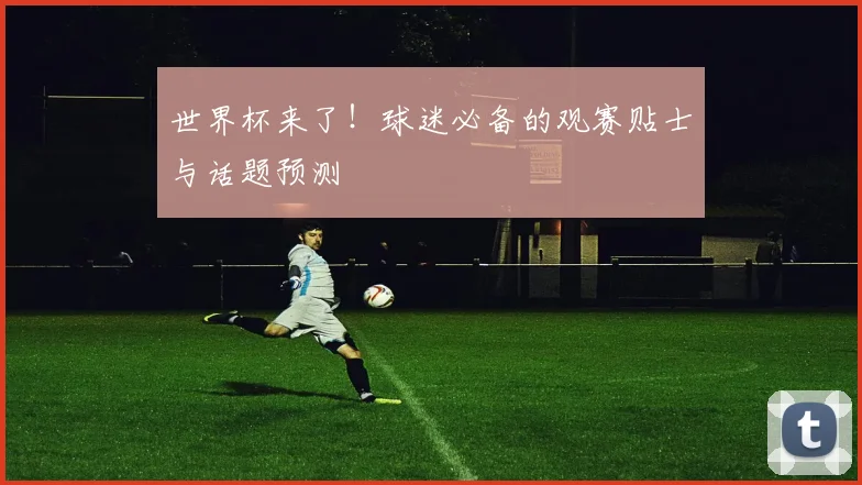 世界杯来了！球迷必备的观赛贴士与话题预测